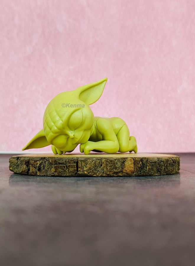 KENMA Star Wars Yoda Baby The Child Sleeping Position PVC 9CM Action Figure Toy Standee for Collection - Image 2